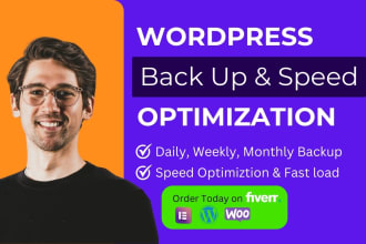 wordpress pagespeed insights, wordpress speed and wordpress backup