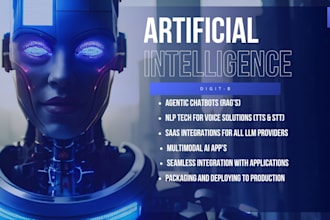 develop ai voice agent, ai agents, ai saas applications
