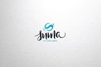 do logo for travel, hotels, tours, resorts, adventures and photography