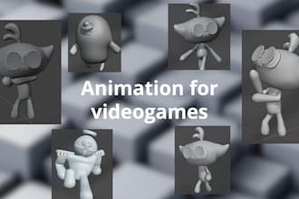 do a 3d animation for you animated short film or videogame