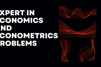 solve your economics and econometrics problems