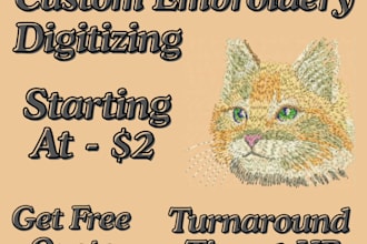 convert your image into an embroidery design