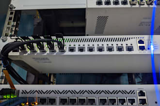 configure your mikrotik router, switch, and olt, and troubleshoot