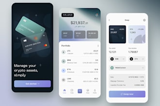 develop crypto tracking app, coin tracker website similar to blockfolio