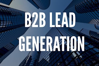 do b2b lead generation