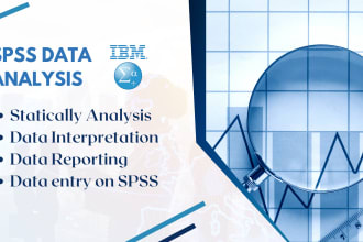 do quantitative data analysis on spss with interpretation