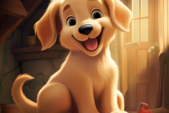 make amazing ai children book illustrations