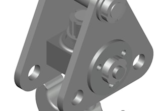 do mechanical drawing and 3d model