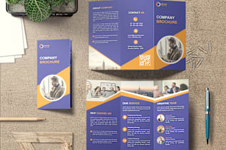 trifold, bifold, square, brochure design