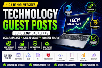do technology guest posts with dofollow backlinks on tech sites