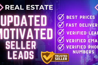 provide commercial real estate property leads with skip tracing