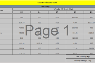 can create a bar building schedule with calculations in fps and si units