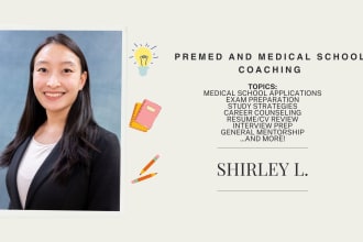 be your premed and medical school mentor