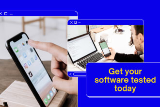 test website, software sytem, mobile app, apk or ipa