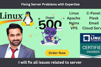 fix linux, vps, cpanel, hosting and cloud server issues