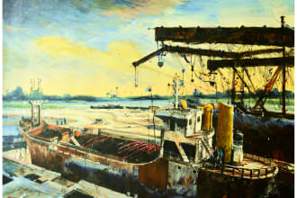 paint authentic artwork without any digital media