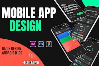 do modern figma mobile app design, saas ui ux design and app ui ux design