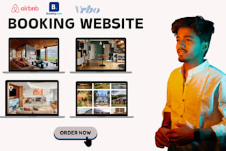design airbnb vacation website, rental website, hotel website, travel website