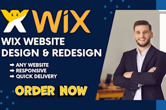 design wix website, wix ecommerce website, wix code, figma to wix website