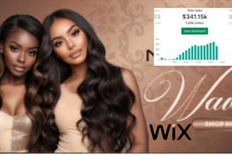 design wix or redesign wix website redesign or  online store
