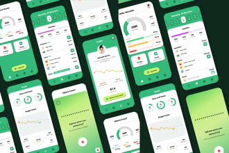 design outstanding fitness app UI UX and prototype in figma