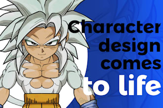 draw your original character design for your story