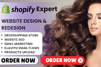shopify website redesign shopify website design shopify dropshipping store