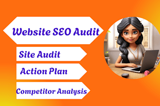 website seo audit on page optimization competitor analysis action plan