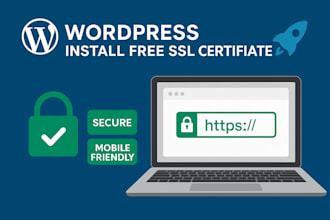 install free https SSL certificate on wordpress site