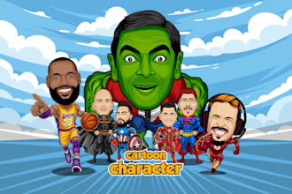 draw any cartoon character from your photo