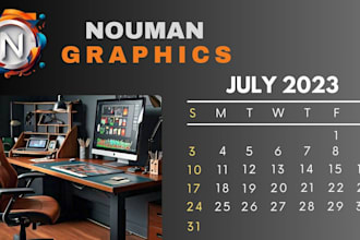 create a unique and print ready your dream wall calendar