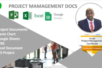 create your project management documents