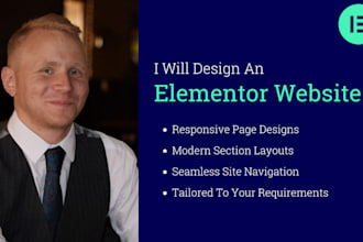 build an elementor wordpress website