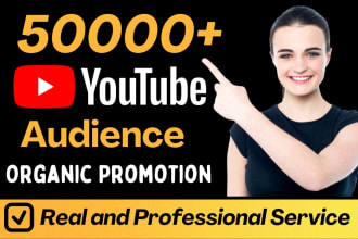 do fast youtube video and channel promotion to gain views