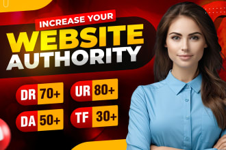 increase domain rating ahrefs DR domain authority da moz tf using seo backlinks