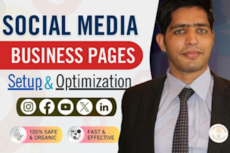 setup and customize social media business pages and facebook ads coaching expert
