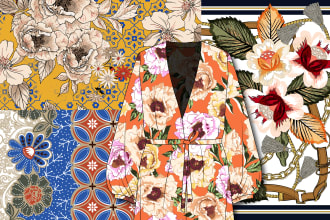 design a seamless stunning floral pattern