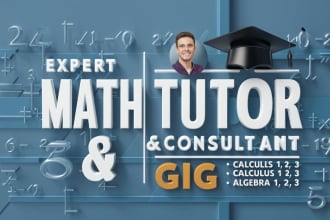 help in math, calculus, algebra, trigonometry, differential equation test course