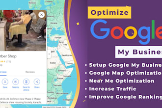 create a google my business profile for local SEO