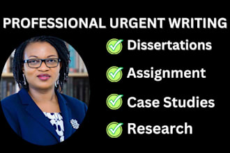 do excellent research articles,summaries, review papers, case study, assignments