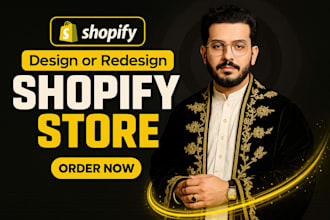 build automated shopify dropshipping store or shopify store