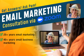 do an email marketing campaign consultation on zoom