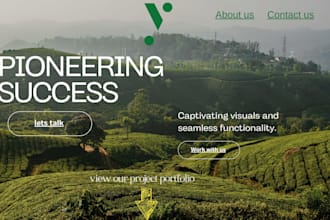 design and develop a new website