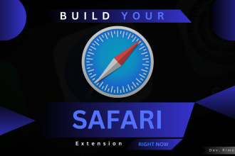 build or convert to safari extension