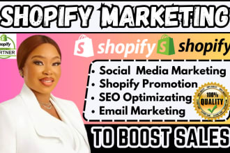 do shopify dropshipping marketing, shopify promotion to boost shopify sales SEO
