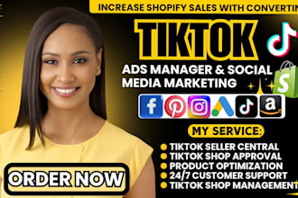 create tiktok shop, facebook shop, instagram shop, and do tiktok shop marketing