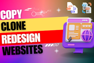 copy clone or duplicate any website using HTML CSS