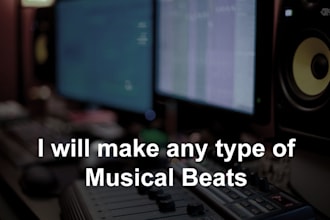 make original beats or instrumental music for any project