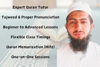 be your quran tutor for online quran teaching
