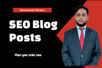 do top notch seo article and blog post writing for you